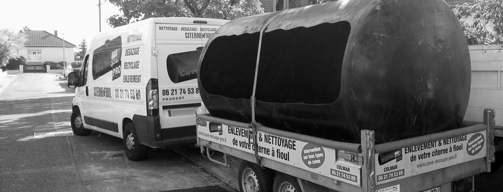 Cuve Découpe Pro - Découpe ; neutralisation et nettoyage de cuve à fioul Alsace